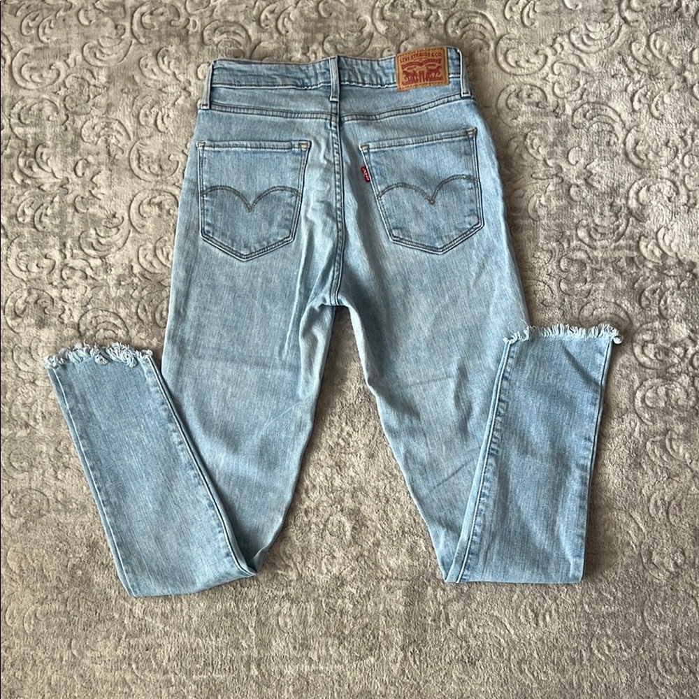 Levi's Blue Straight Leg Jeans Classic Style
